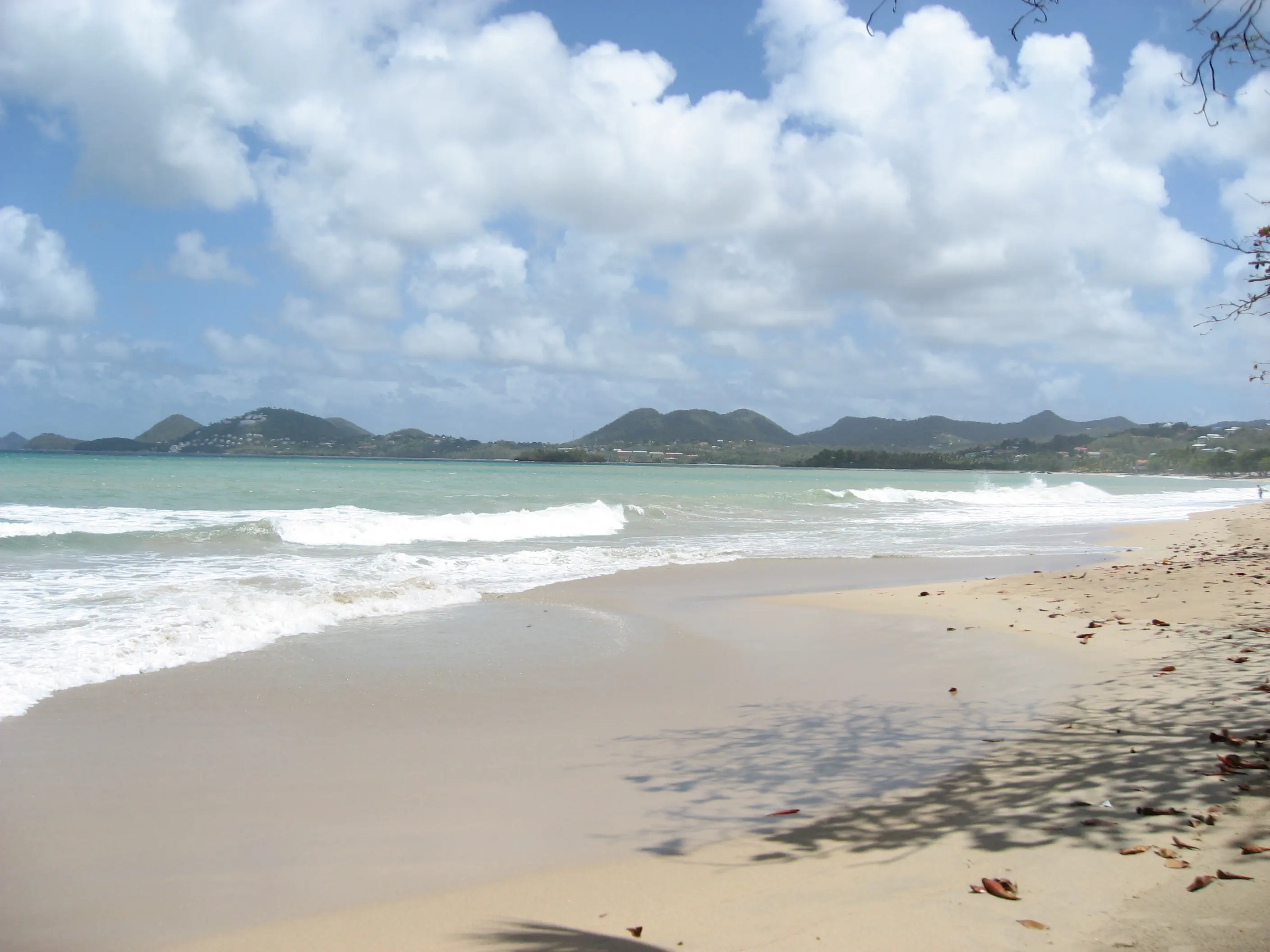 Castries beach