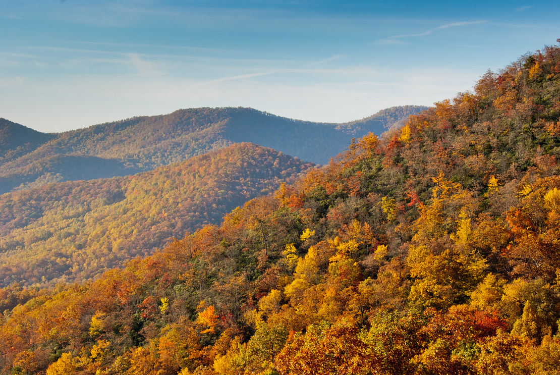 Almost 200 Miles of Virginia’s Blue Ridge Parkway Reopened for Scenic Fall Adventures After Hurricane Helene