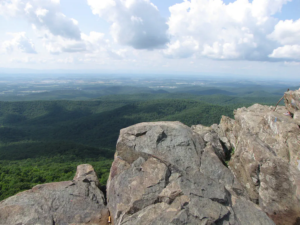 Panoramic view from Humpback Rocks