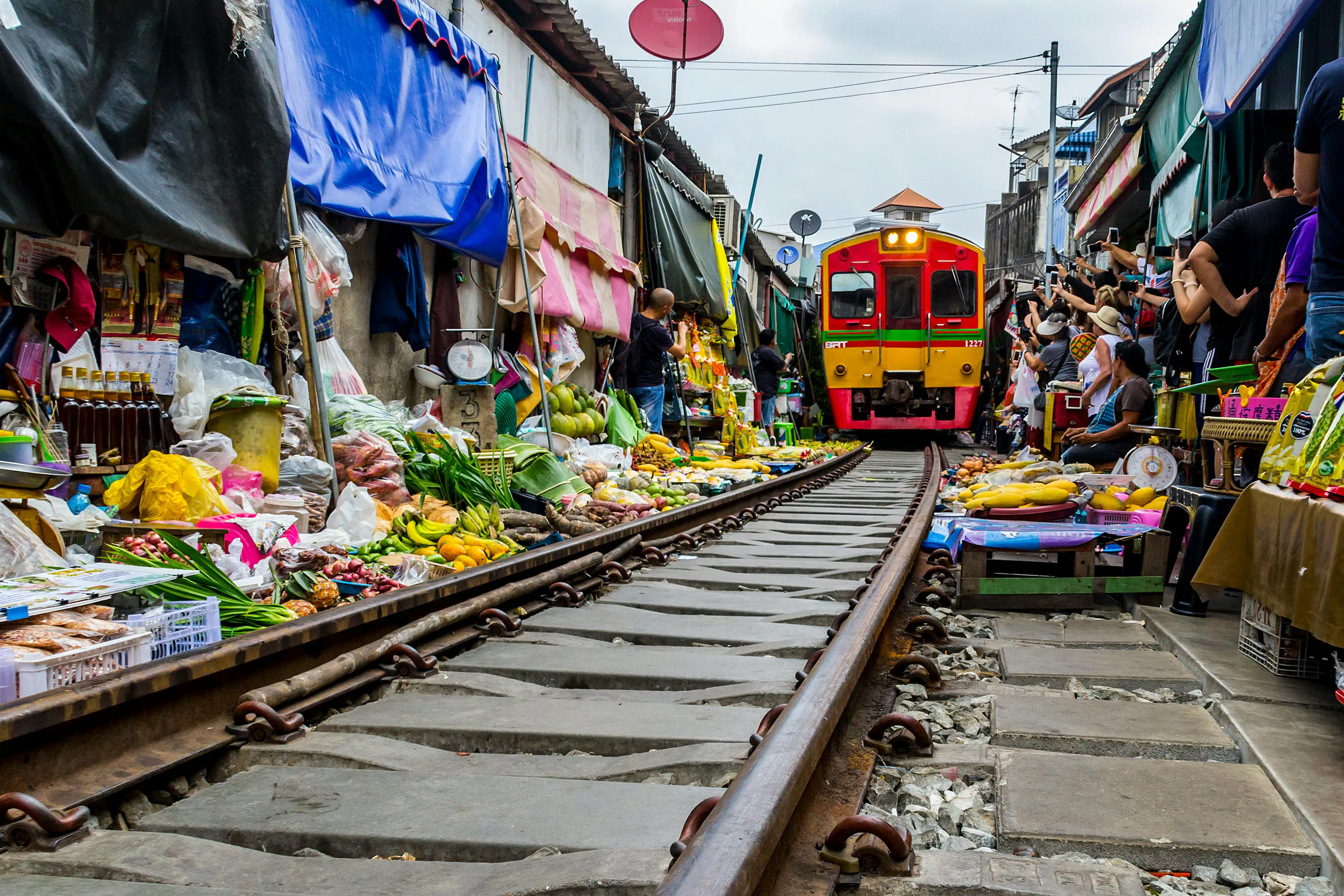 Vibrant Bangkok Market