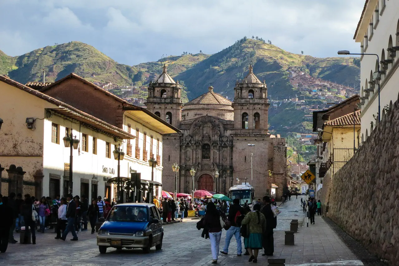 Colorful streets of Cusco